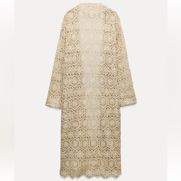 ZARA LACE KIMONO - Picture 3 of 3
